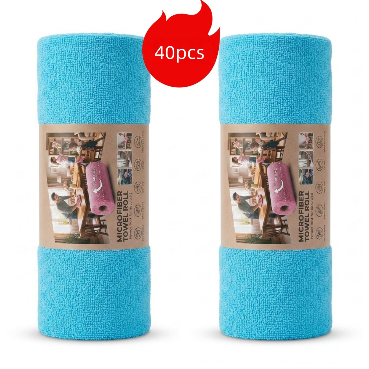 40pcs/25*25cm Car wash towels, - Microfiber Towel Detailing ulasan dan harga